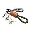 Dinosaur Charm Keychain Zinc Alloy Animal Keyring Keys Backpacks Handbags Keychain Stylish Accessories