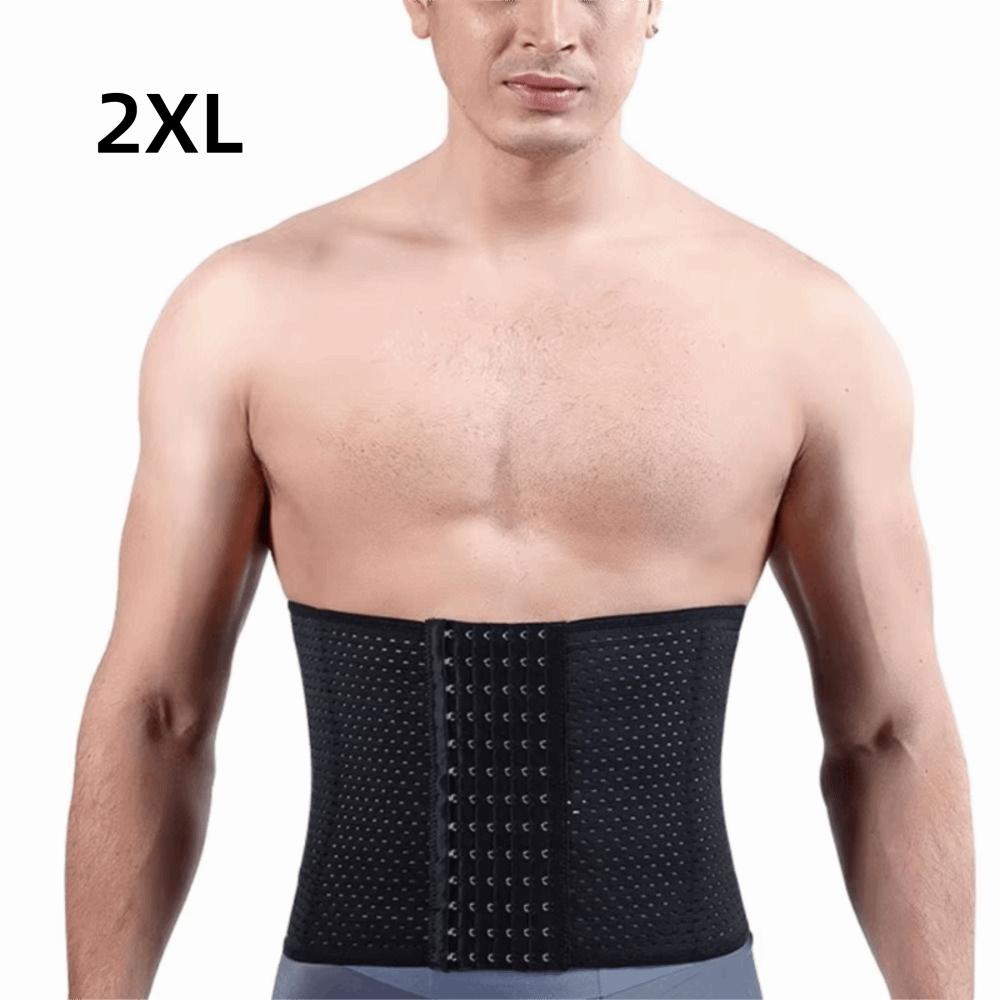 

Modeling Strap Men Slimming Body Shaper Abdomen Reducer Compression Shapewear Trimmer Belt Sports 2XL