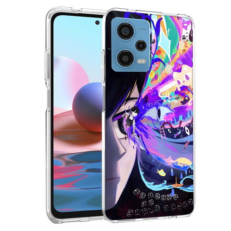 Game O-Omori C-Cartoon Phone Case For Redmi Note 13 12 14 15 Pro Plus 13R 11 11T 11E 11S 10 Pro 10S 9 9S Cover Cell Clear TPU Ca