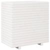VidaXL Planter White 70x40x72.5 Cm Solid Pine Wood, Outdoor Planter, Flower Box, Tomato Planter, Planter of 3282590