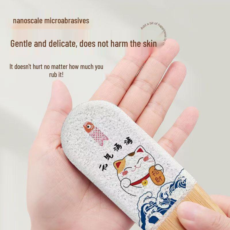 Ice Cream Foot Scrubber & Pumice Stone – Dead Skin Remover & Heel Shaver for Pedicures