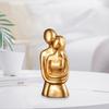Abstract Hugging Couple Statue Modern Nordic Couple Figurine Sculpture Living Room Bedroom Office Decoration Ornament Anniversary Valentine’s Day Gift