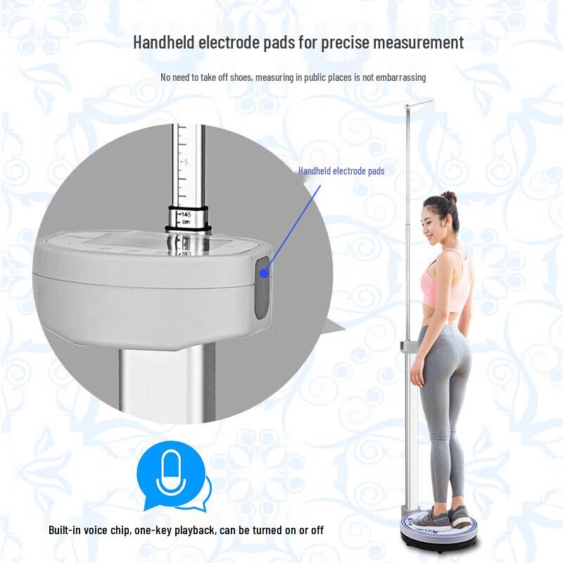 Hochoice Electronic Height, Weight & Body Fat Scale (CN version)