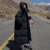 Womens Long Puffer Coat Winter Warm Loose Fit Thick Cotton Jacket Daily Wear
