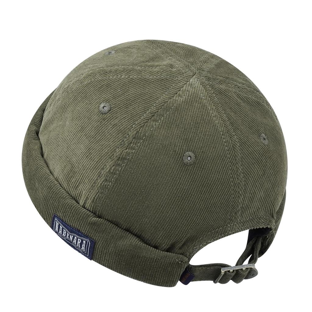 Croogo Roll Small Face Round Watch Solid Stylish Hat Cap, No-Brim, Cotton, Fisherman's Cap, Effect, Shape, Cap, Spring, Autumn, Winter, Color, Unique,