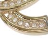 Chanel Brooch Gold metal/Rhinestone Women