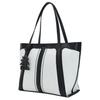New FILA Fabric Tote Bag, Shopping Bag, Handbag Regular Women's White & Black F13W528161FNV