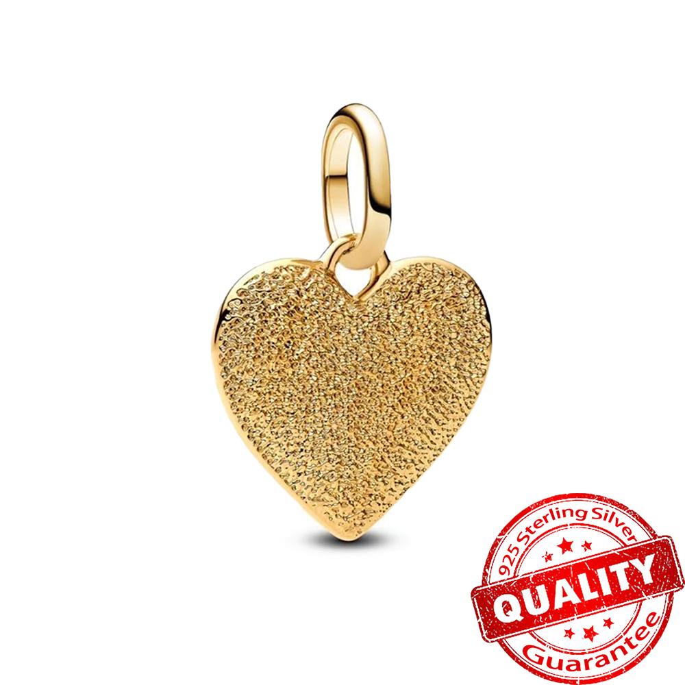 Colorful Chakra Heart Mini Dangle Charm Fit Brand Me/Moment Bracelet Copper Enamel & Crystal Jewelry Pendant Gift