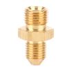 UNF Male To AN4 1 2 20 Male Brass Fitting Adapter Connector for Oil Water Gas 4mm   0.2in Hole