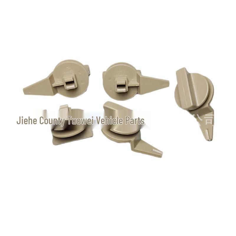 1J0867467 3C9867467 1T0867468 fits the tailgate lock knob of Volkswagen Touran. Clear Plastic