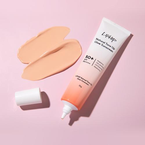 Natural Tone-Up Glow Sun Cream 35g [SPF50+/PA++++] Hybrid Sunscreen/Whitening·Wrinkle Improvement·UV Protection
