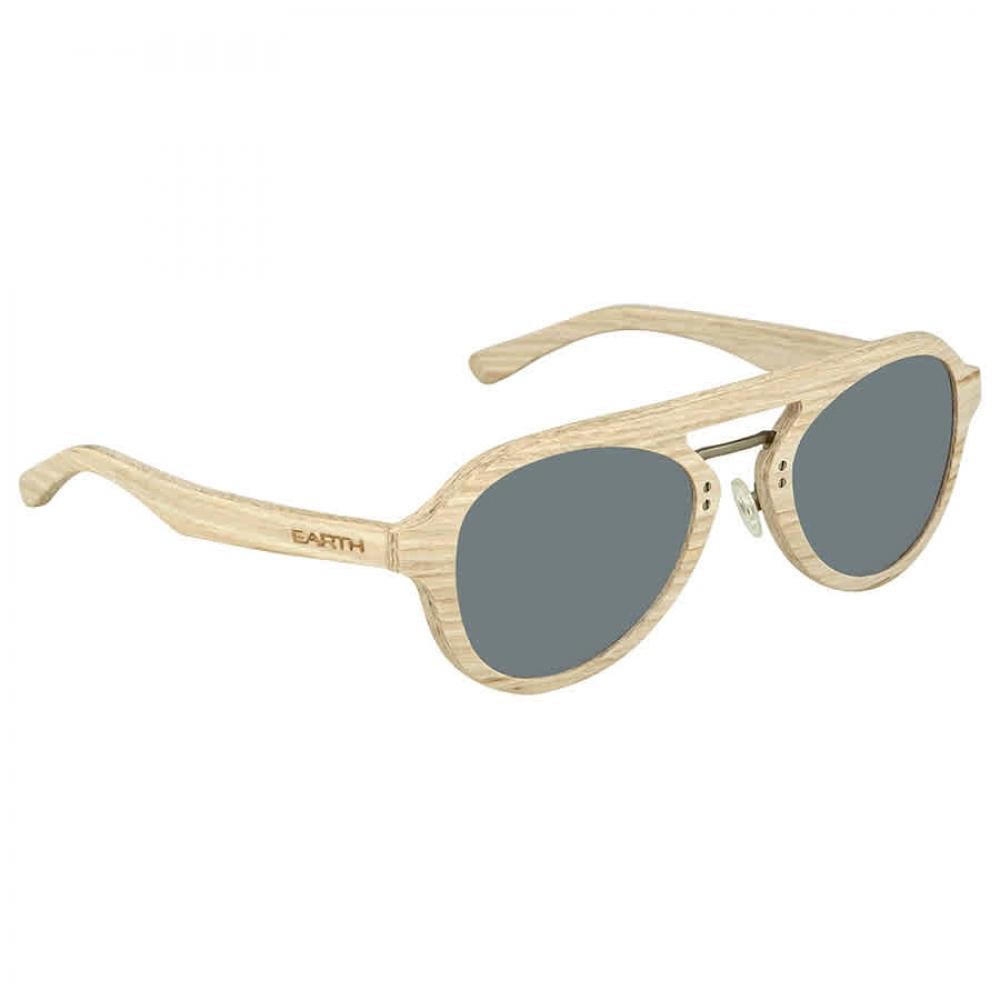Earth Cruz Wood Sunglasses White