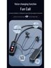 Neckband Noise-Cancelling Bluetooth Earphones for Apple, Xiaomi, OPPO