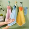 Cute 3D Doll Cartoon Hand Towel - Quick-Drying, Lint-Free, Absorbent, Hanging Towel for Kids