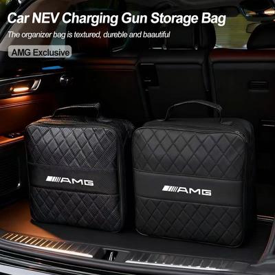 Car Storage Bag Folding Travel Box Trunk Organizing Tools For Mercedes Benz AMG W203 W205 W206 W211 W220 W212 W201 W210 W108 GLE