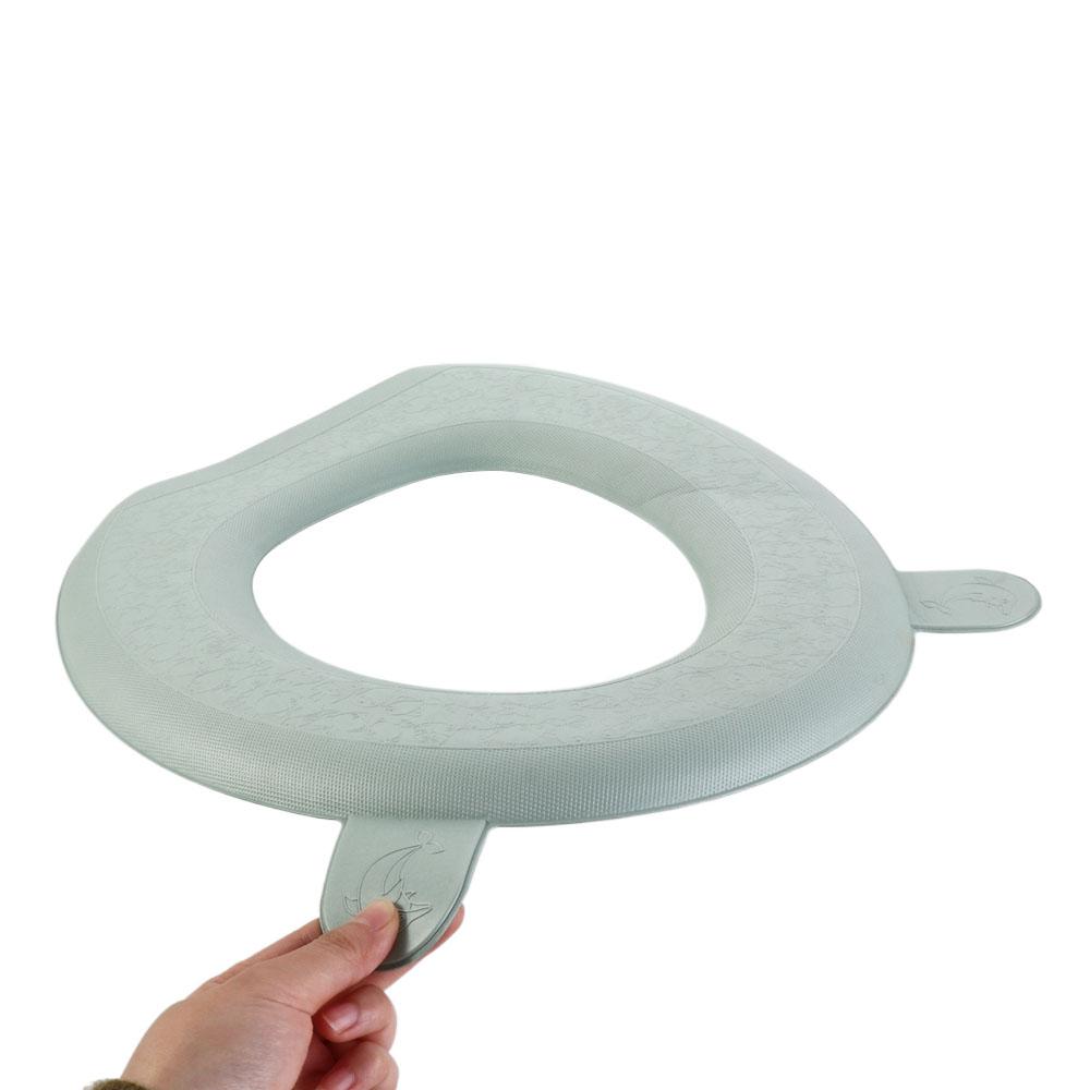 Reusable Toilet Seat Cushion Universal Closestool Mat Soft EVA Toilet Seat Cover Bathroom