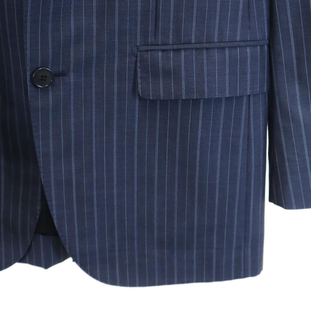 UNITED ARROWS Wool Blend Striped Pattern Suit Setup 42 Navy Men's Used