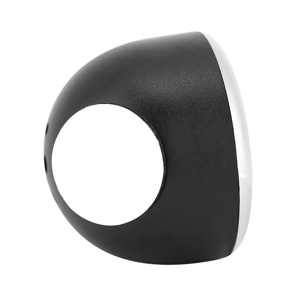 Xuuyuu Car Quartz Watch Car Watch Crystal Clock Luminous Car Table Clock Analog Display Small Car Decoration Black