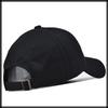 Baseball CZA433 [White Fang] Hat, Cap, Cap, Embroidered, Stylish, Breathable, Outdoor, Casual, Men's, Women's, (Black)