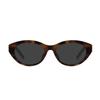 Saint Laurent Classic Logo Irregular Frame Sunglasses Unisex Sunglasses Tortoise M148/F003