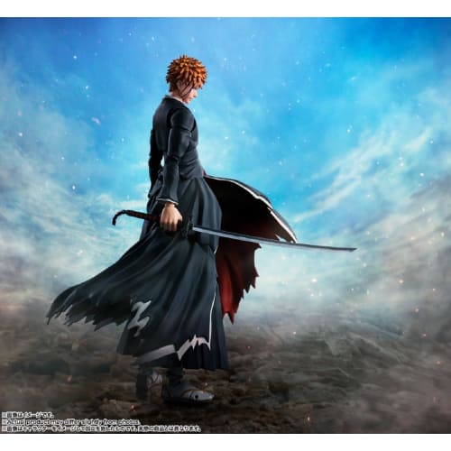TAMASHII NATIONS S.H.Figuarts BLEACH Ichigo Kurosaki -Getsuga Tensho- Approx. 155mm PVC & ABS Painted Movable Figure