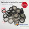 4-6 Minute Rubber Gasket Seal Ring for Water Heater, Pipe, and Shower Head