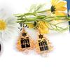 9Pcs Epoxy Geometric Mold Christmas Tree Earrings Pendant Keychain Silicone Mold