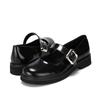 BARBARA Chunky Mold 3cm Mary Jane Flat Bbh135bk