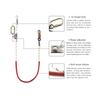 Adjustable Work Positioning Lanyard with Rope Grab for Fall Arrest Work Position Harness Outdoor High-altitude Work Safety Rope