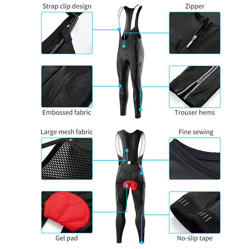 Mavic Ksyrium Thermo Bib Tight Hommes Pantalon de vélo - Pantalons - Vêtements de cyclisme - Vélos - Tout