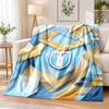 Lazio FC Printed Flannel Blanket Warm Comfort Bed Throw For Indoor Home Decoration