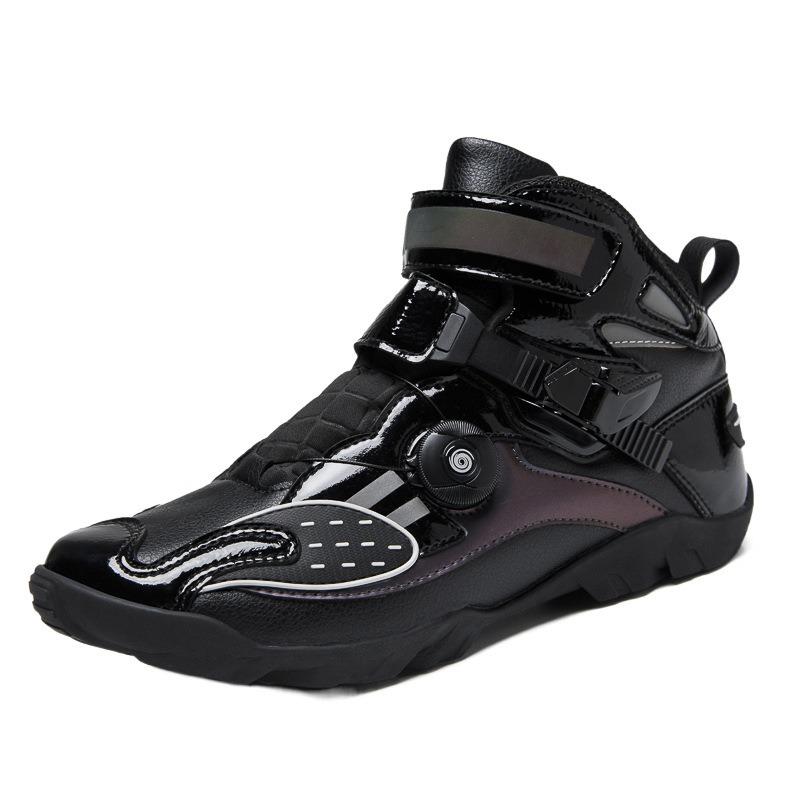 Motorcycle riding shoes men's and women's casual boots waterproof summer breathable locomotive racing shoes off-road