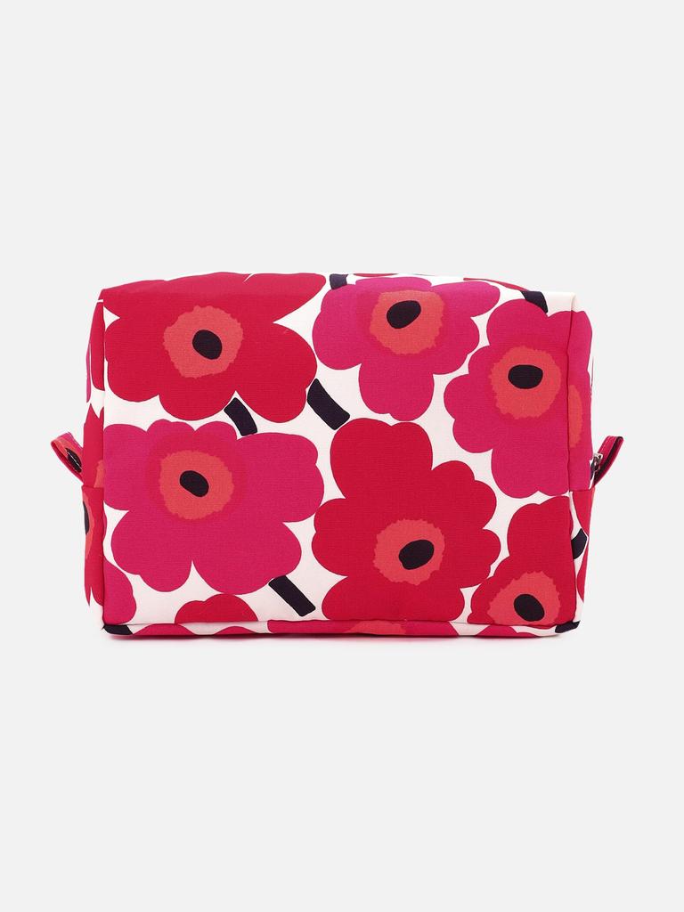 Marimekko Vilja Mini Unikko Pouch for Women F Red X White 52_1_52249447197