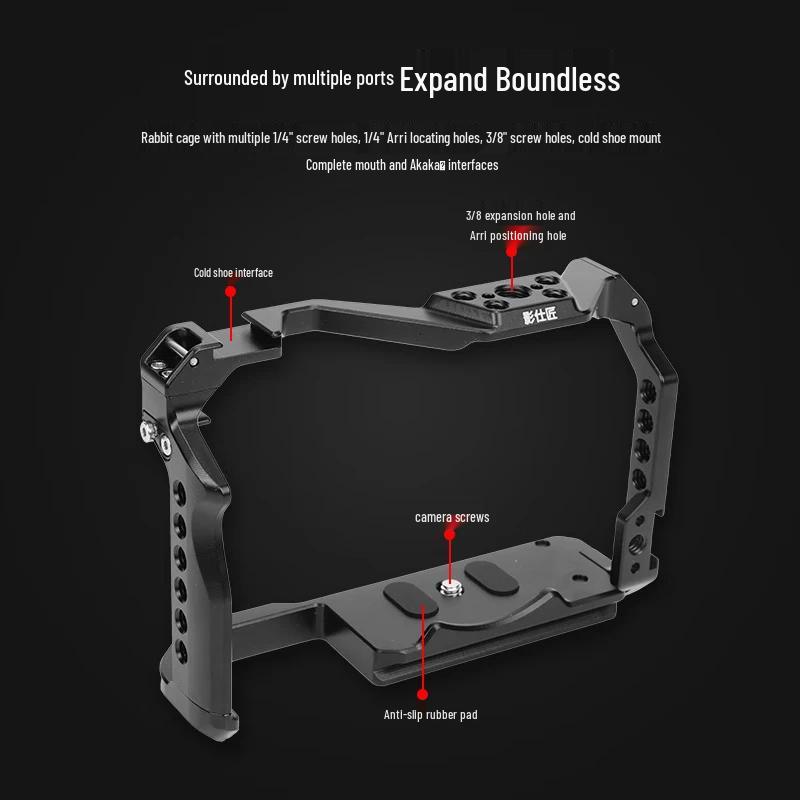 Ying Shi Jiang Aviation Aluminum Camera Cage for Canon EOS R Series