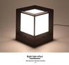Minimalist Solar Waterproof Outdoor Gate Post Light for Gardens and Courtyards