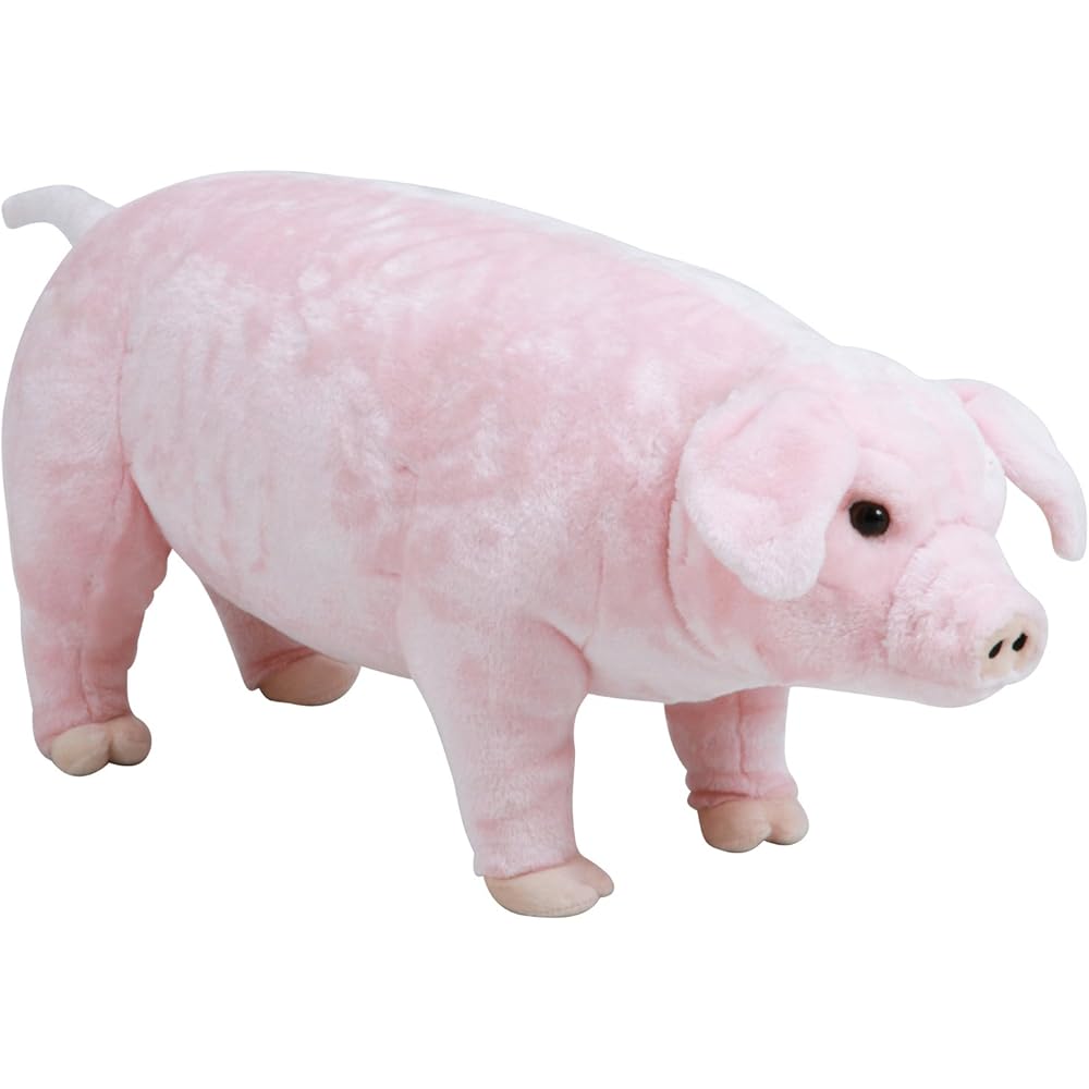 

Fuji Trading Plush Pig Stuffed Animal 80kg Weight Capacity Soft Toy