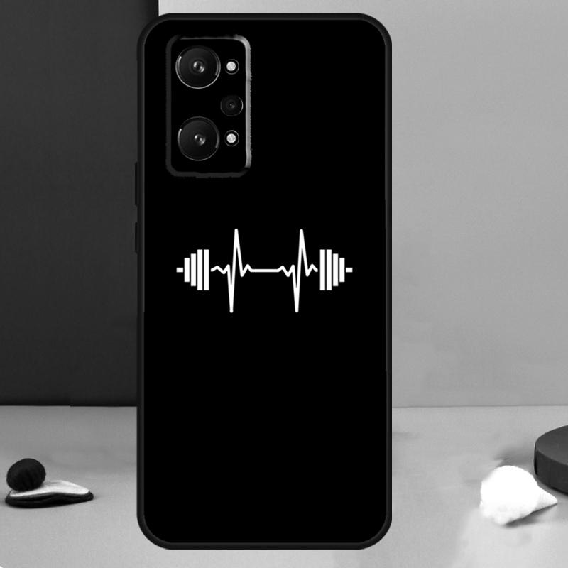 Bodybuilding Gym Fitness For OPPO Realme C33 C55 C35 C31 C30 C21Y C25 C11 C15 GT Neo 5 3T 2T 8 9 10 11 Pro Plus Case