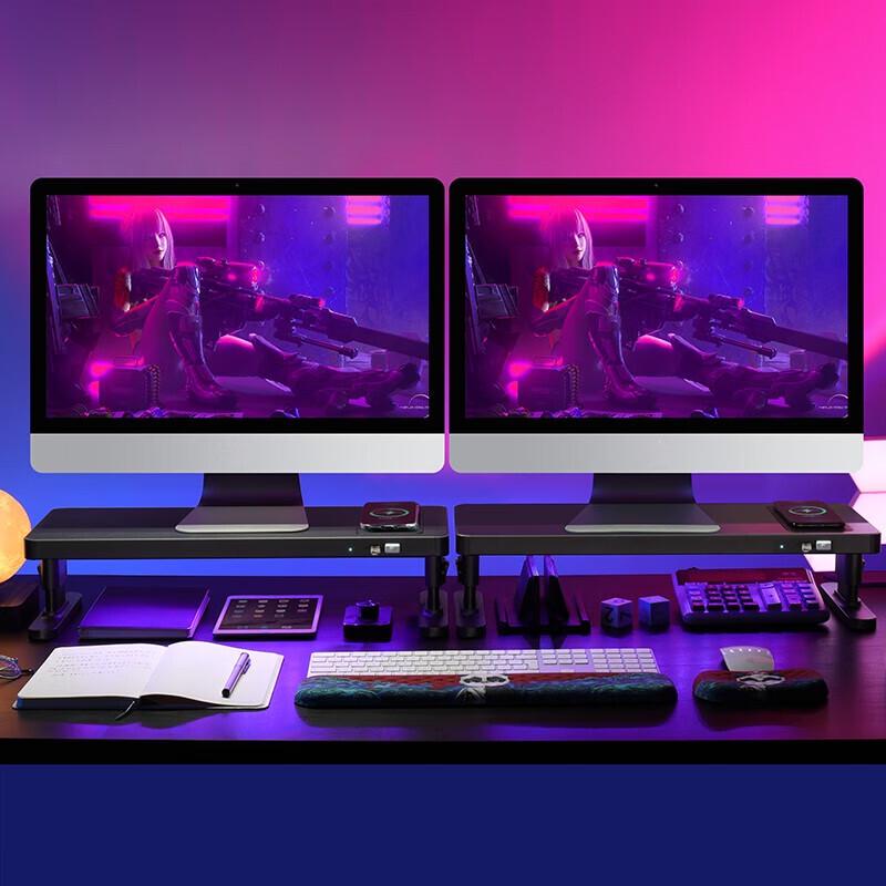 Verstellbarer Monitor- und Laptop-Ständer