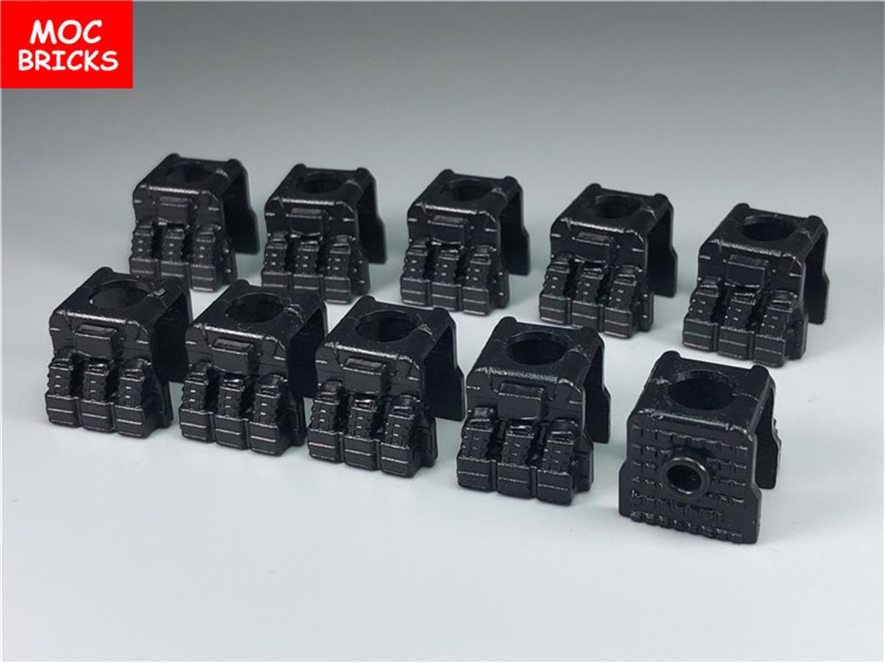 MOC Steine Suona Horn Militärpistole Piraten Gewehr Soldat Gamaschen Helm Actionfigur Zusammengebaute Bausteine Jungen Spielzeug