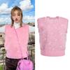 2025 Spring Song Yuqi Sleeveless Knit Vest - Women's Versatile Tank Top