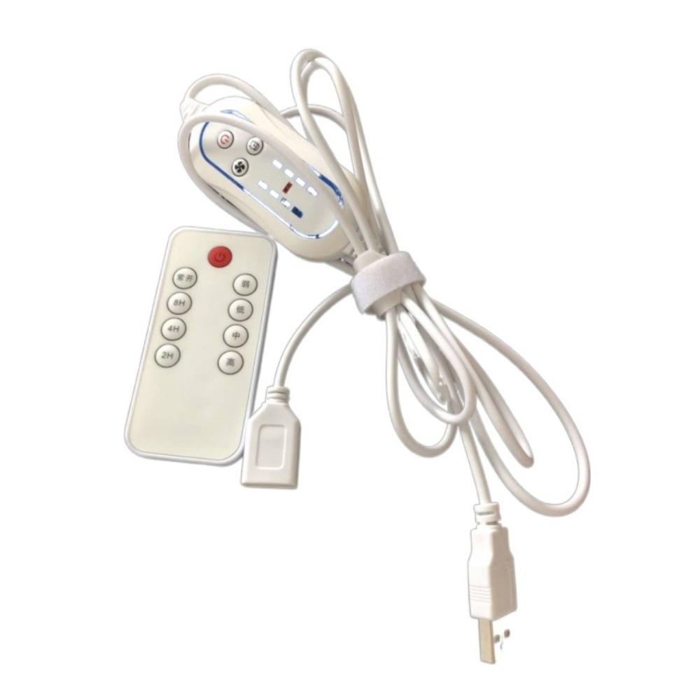 Silent For Camping Dormitory Tent Hanging Fan Ceiling Canopy Fan Usb Powered 6 Leaves