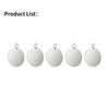 20mm/30mm Stainless Steel Pet Identification Hangtags With Mirror Polisheds Finish Lasers Etcheds For Medicals Access