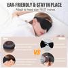 3D Sleeping Mask Eyepatch Block Out Light Soft Paded Sleep Rest Relax Aid Cover Patch Blindfold Face Shade Eyeshade Eyes Patchs