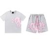 American loose hooded sweater Y2K men's and women's trendy brand hip-hop sweatpants street couple casual hoodie set foreign trade