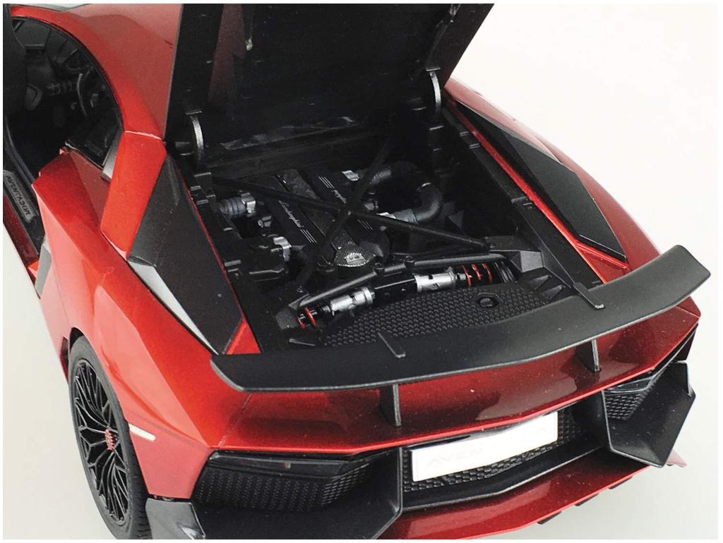 Aoshima Bunka Kyozai Supercar Series 24 Lamborghini Aventador SV Plastic Model Kit 1/24 No. LP750-4