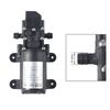 DC 12V 130PSI 6L/Min Water High Pressure Diaphragm Self Priming Pump 70W 72W with EU plug power supply 6A pipe 1/2