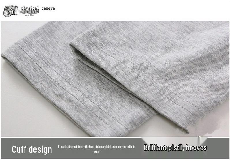Men's Modal Raglan Patchwork Long Sleeve T-Shirt