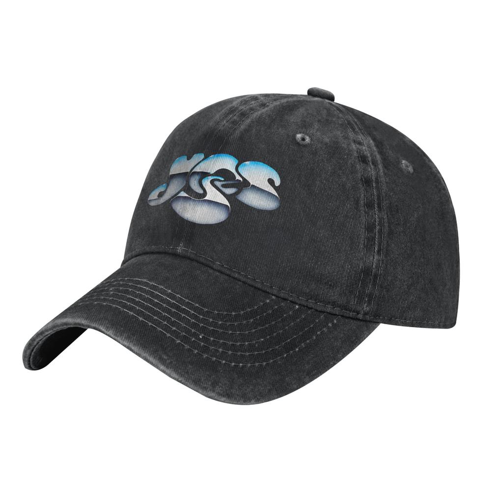 Yes Band Tales From Topographic Oceans Baseball Cap Casual Distressed Denim Rock 80s Headwear Workouts Adjustable Fit Caps Hat