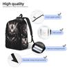 Fashion Gundam Robot Warrior Backpack  Mochilas Harajuku Design Office Work Retro Washable Rucksack