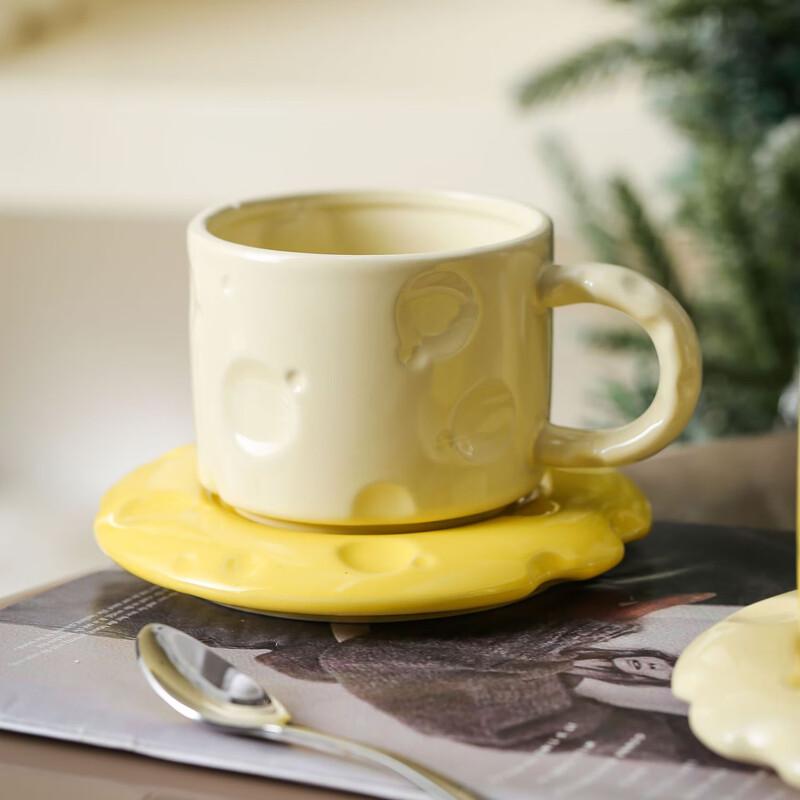Nufeng Ceramic Coffee Cup and Saucer Set